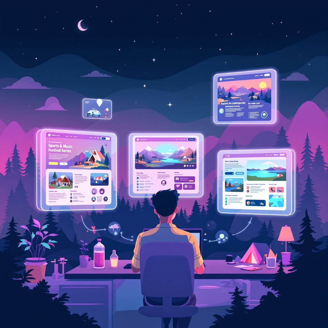 Hunt Run – dedykowane landing page’e